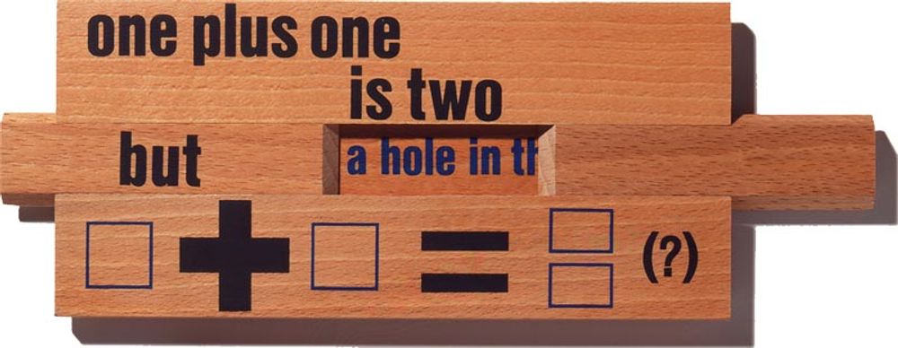 One plus one is two