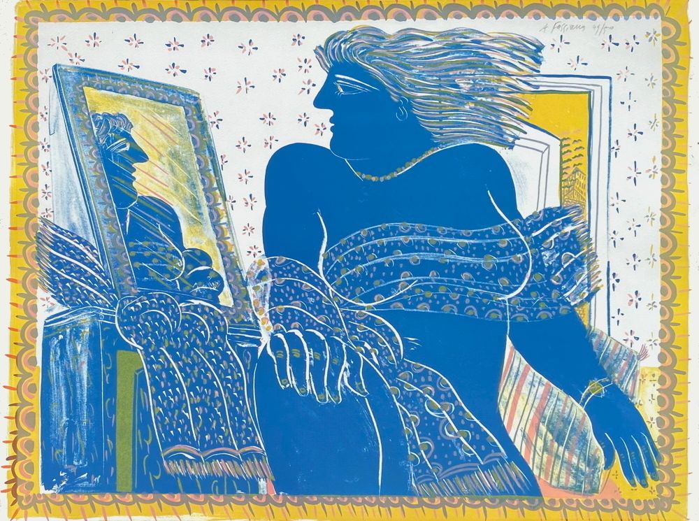 Femme au miroir