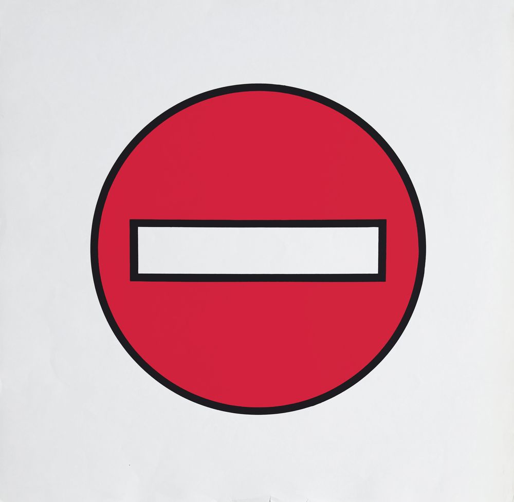 Signalisation - sens interdit (quadriptyque)