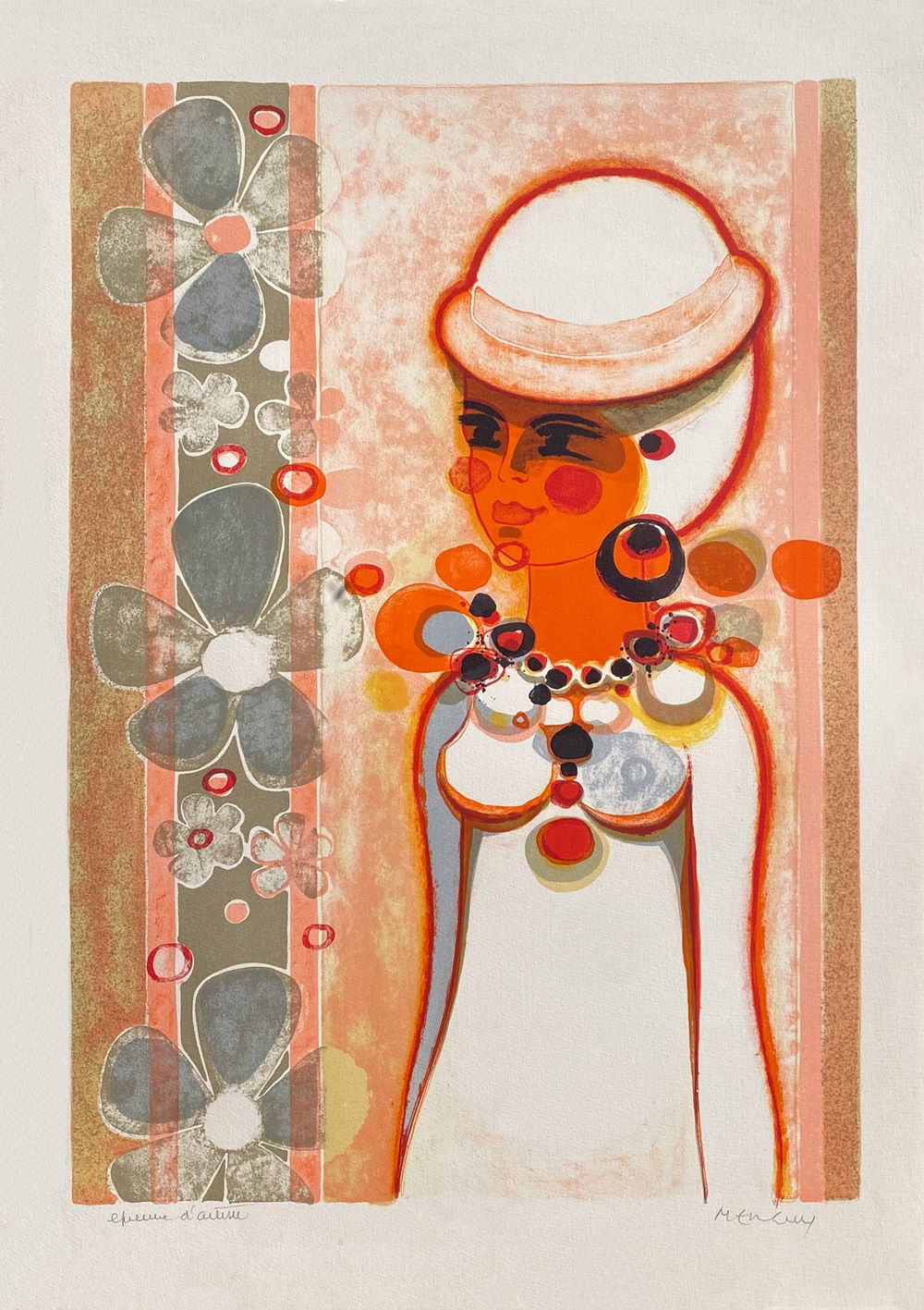 1973 - Femme au collier