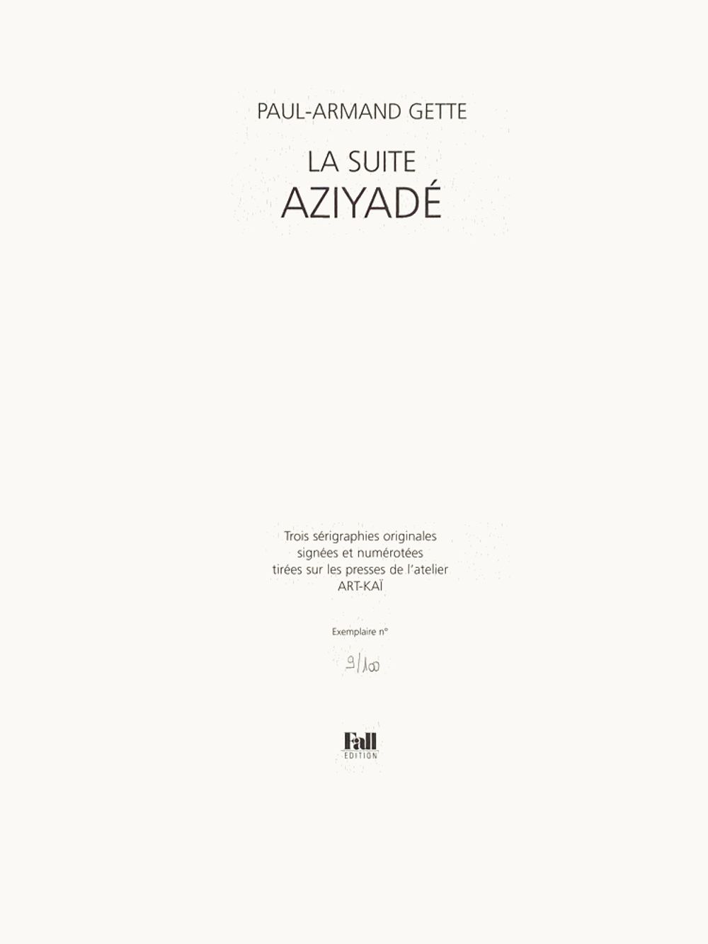 La suite Aziyadé (portfolio) — vue 5
