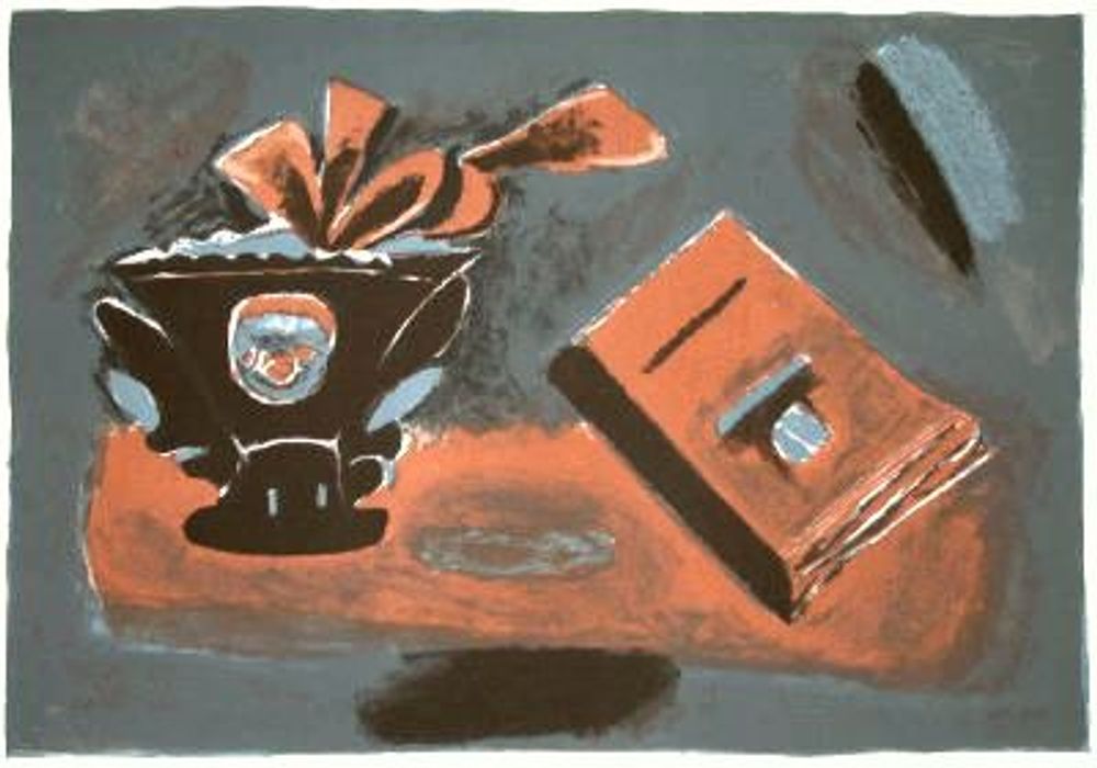 Nature morte au livre