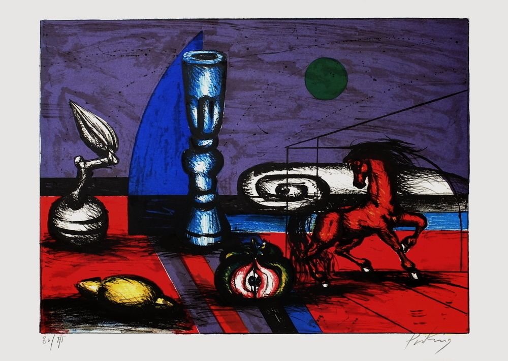 Cheval rouge