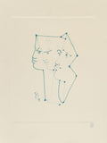 Suite Artcurial - Triple portrait en bleu