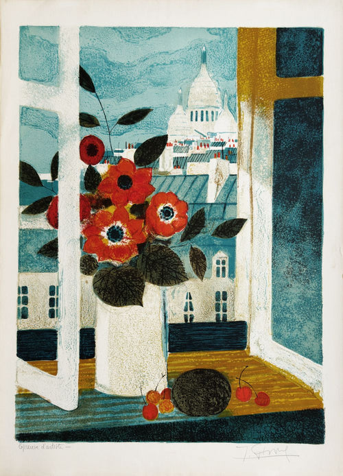 Vue sur le Sacré Coeur de Montmartre I