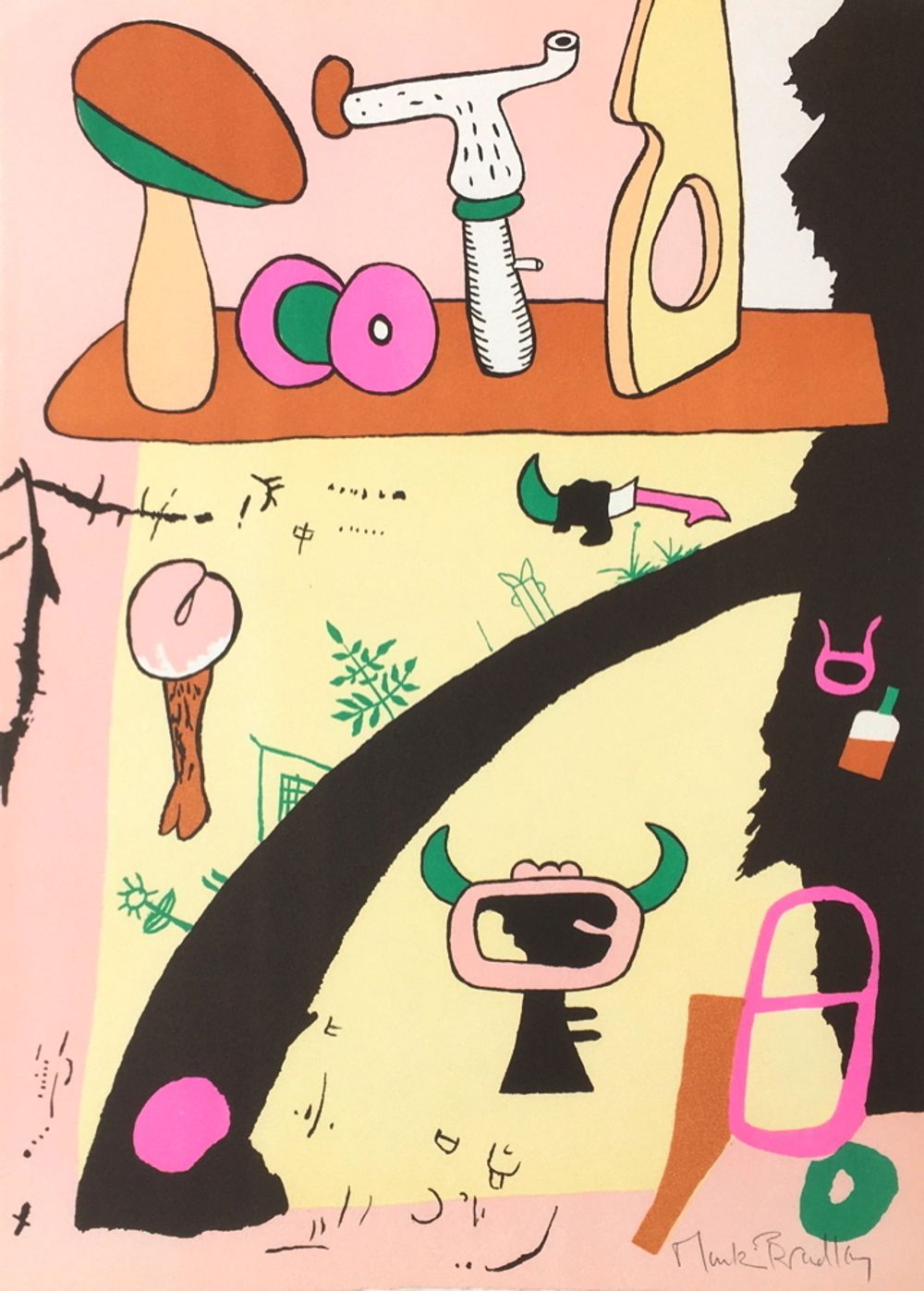 Fated to paint - 3 lithographs — vue 5