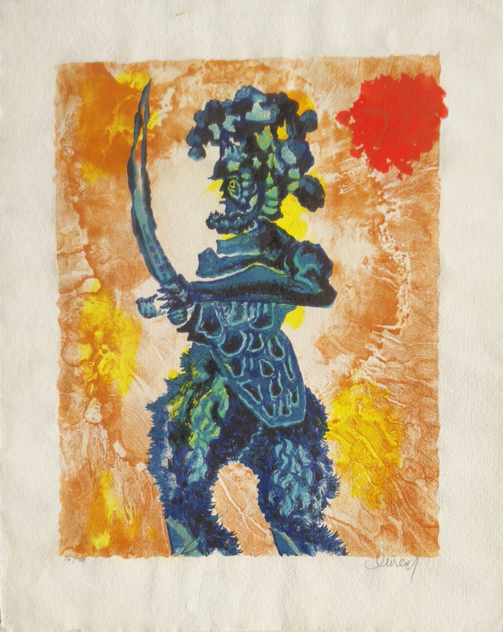 Guerrier bleu II