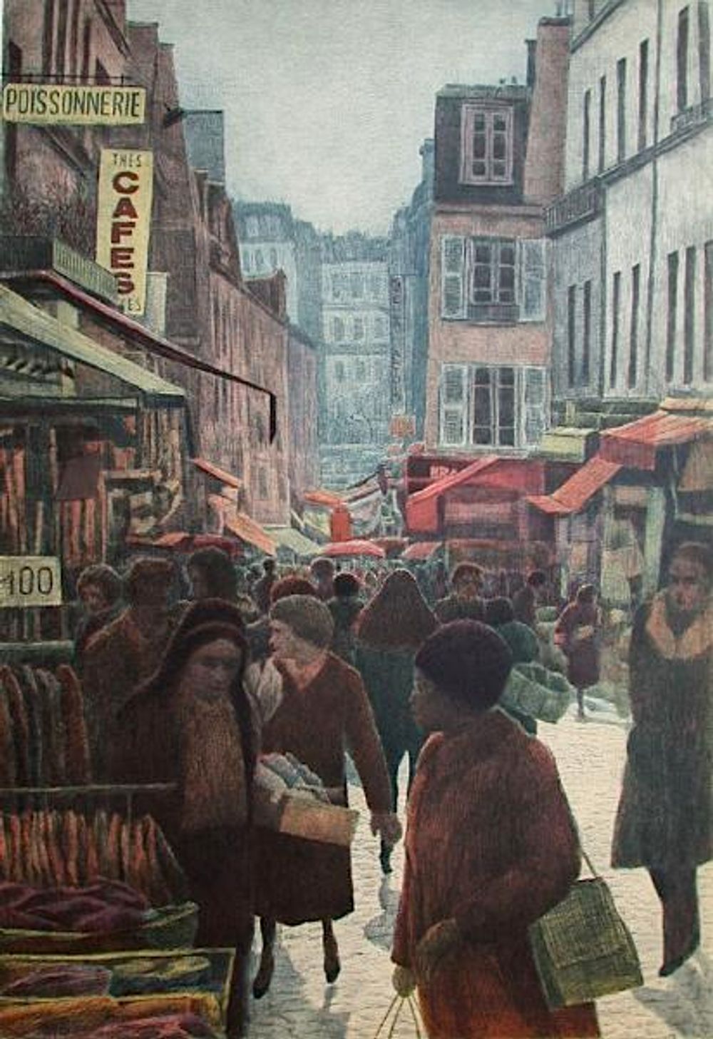 Paris markets - rue Mouffetard