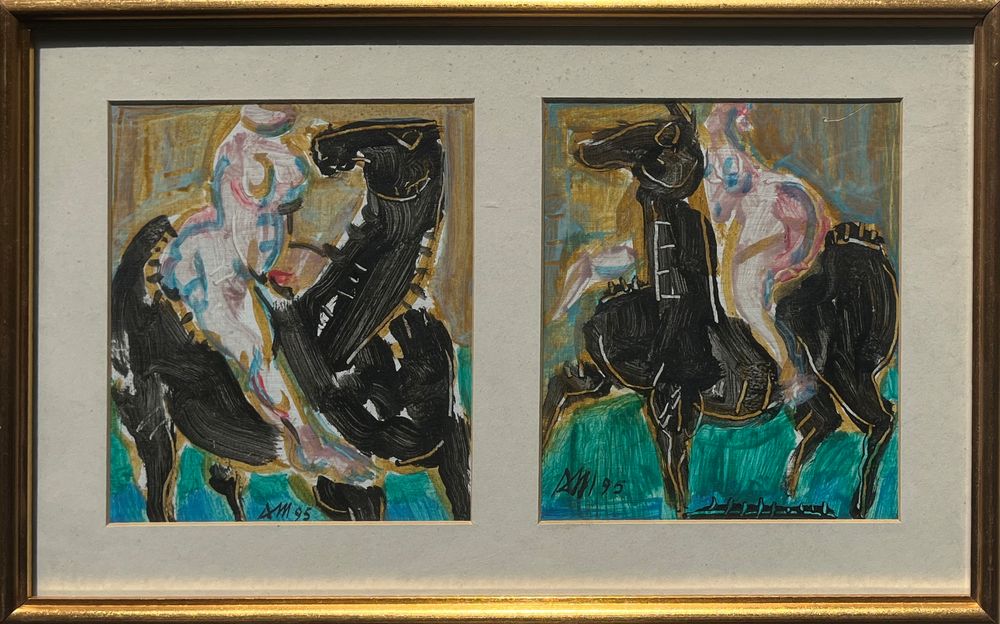 Chevaux et Jockeys II
