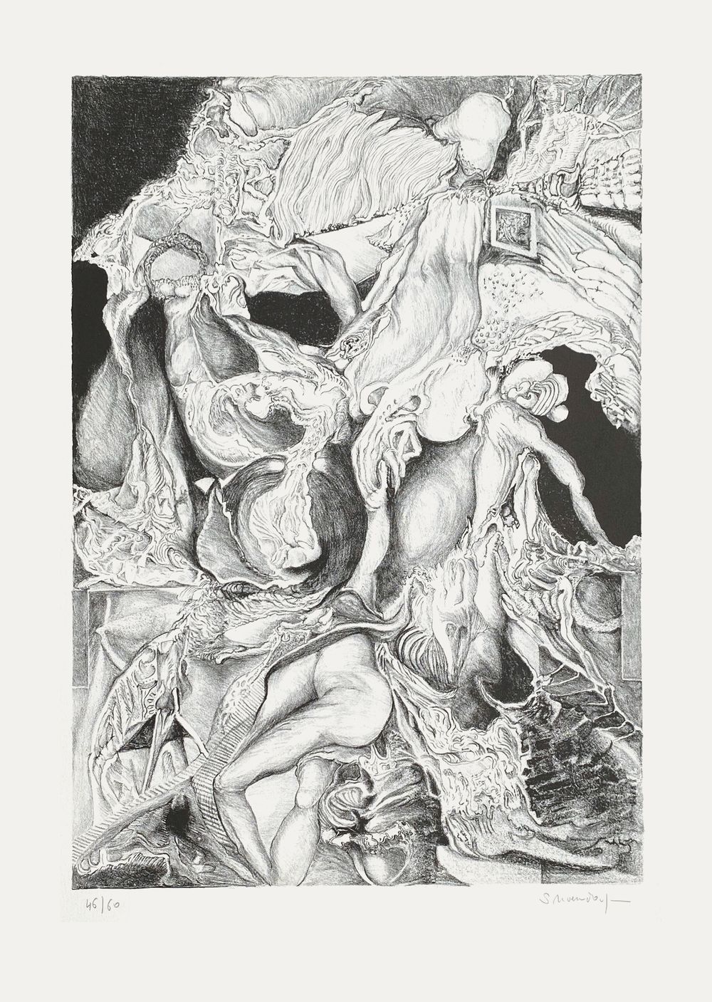Personnages dans un paysage