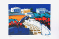 Mykonos : traverse fleurie