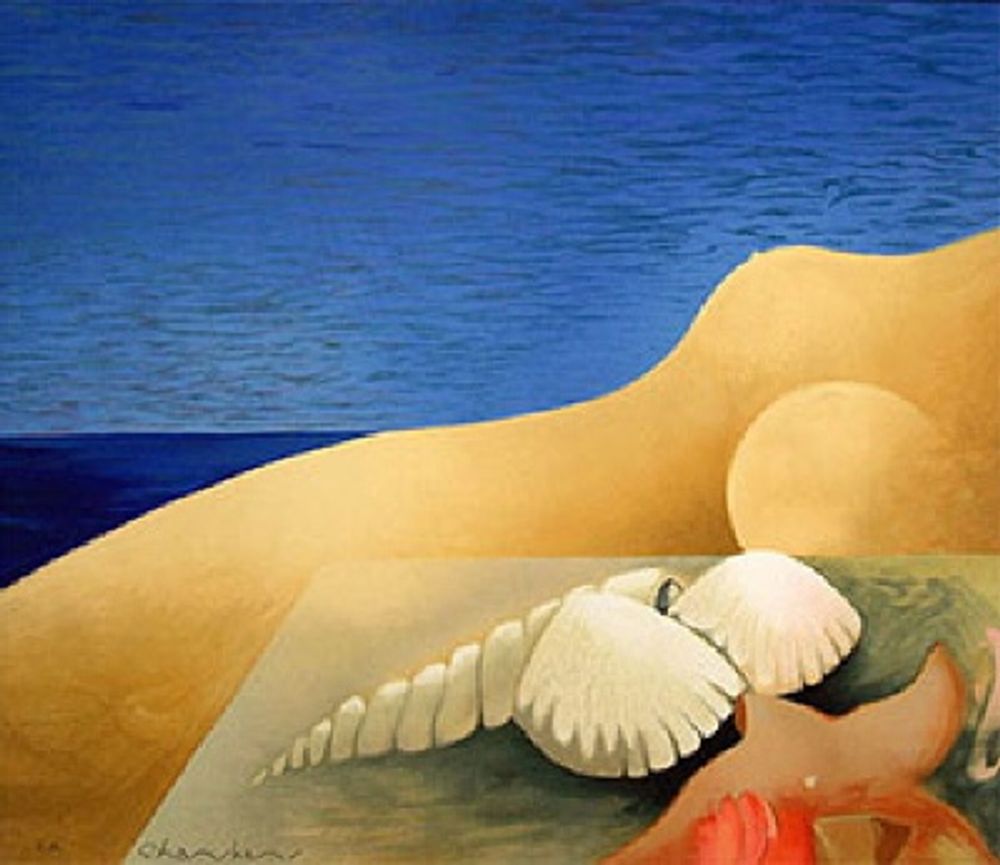 Venus ou hommage à Boticelli