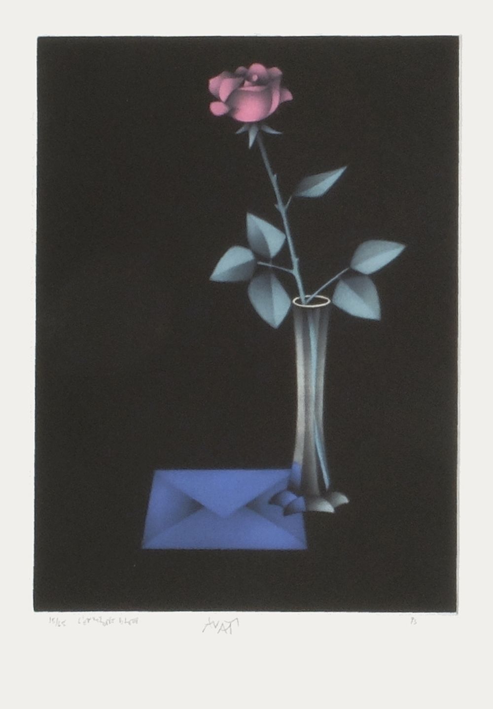 L'enveloppe bleue