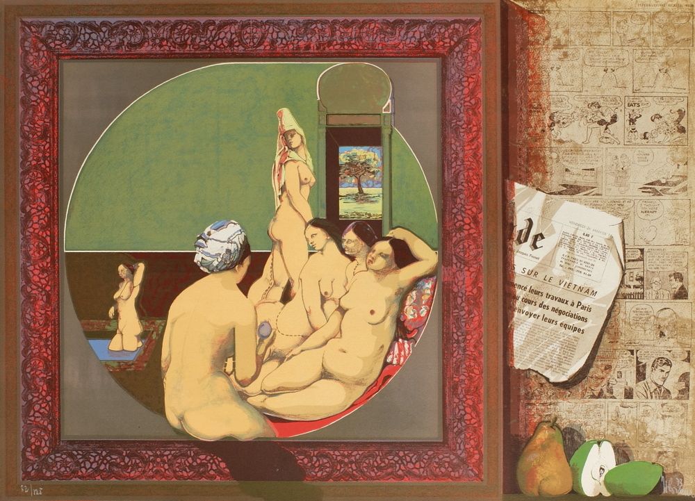 Le bain Turc d'après Ingres I