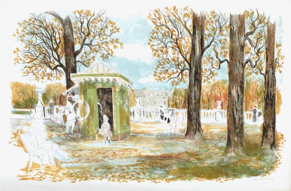 Le petit ami XI (Jardin du Luxembourg)