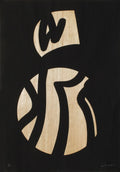 Noir sur bois II