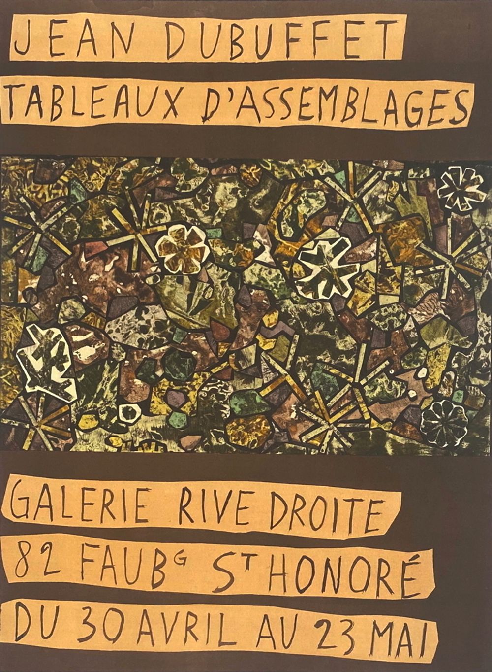 Expo 57 - Galerie Rive Droite - Tableaux d'assemblages