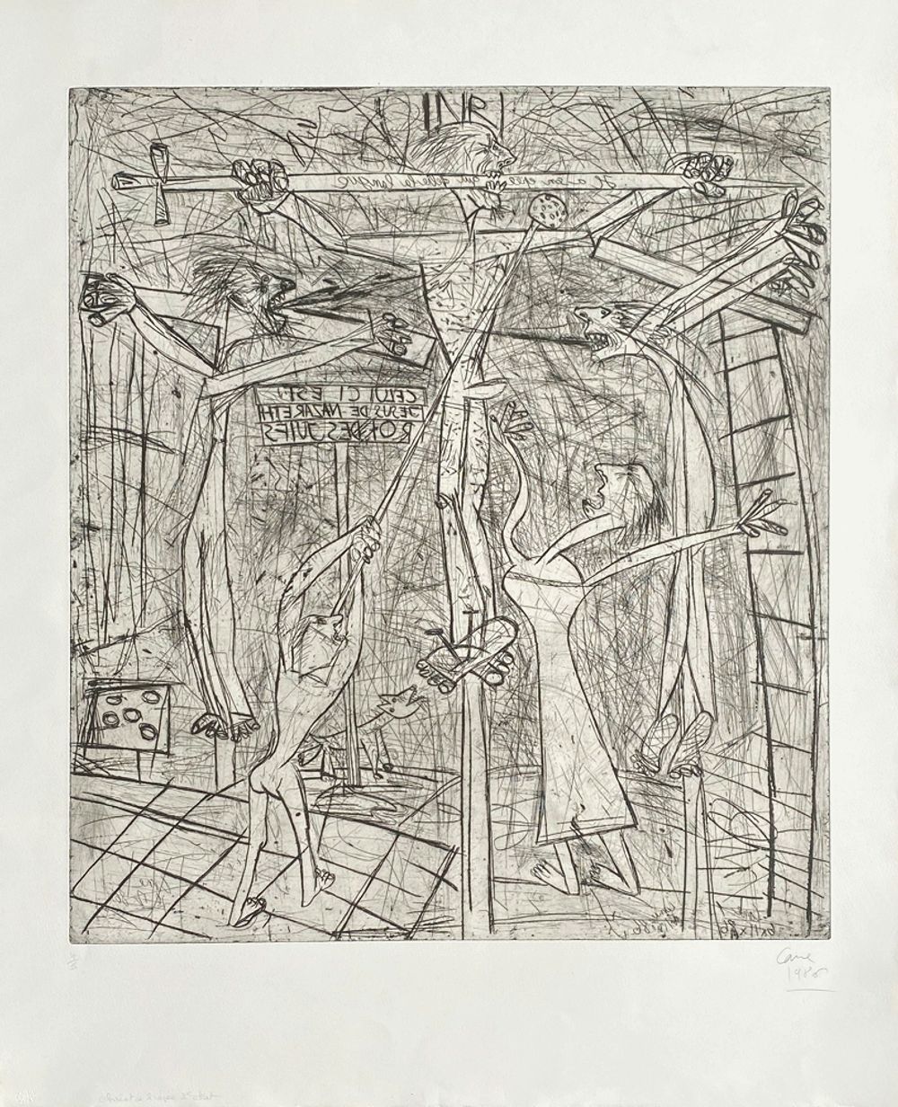 Le Christ à l'épée - 2ème état