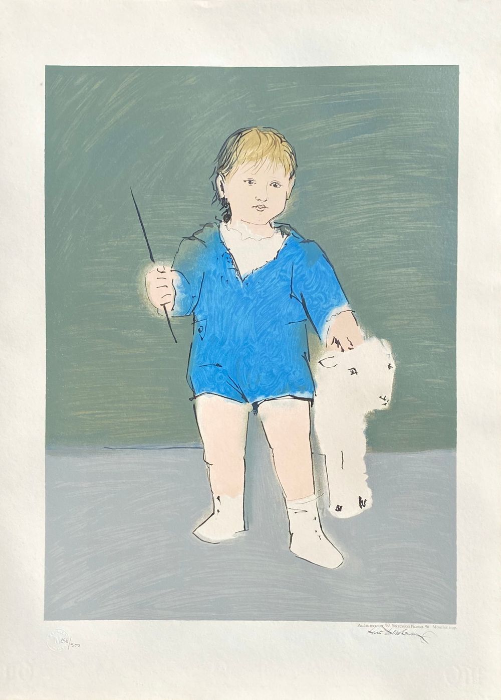 Paul au mouton par Henri Deschamps