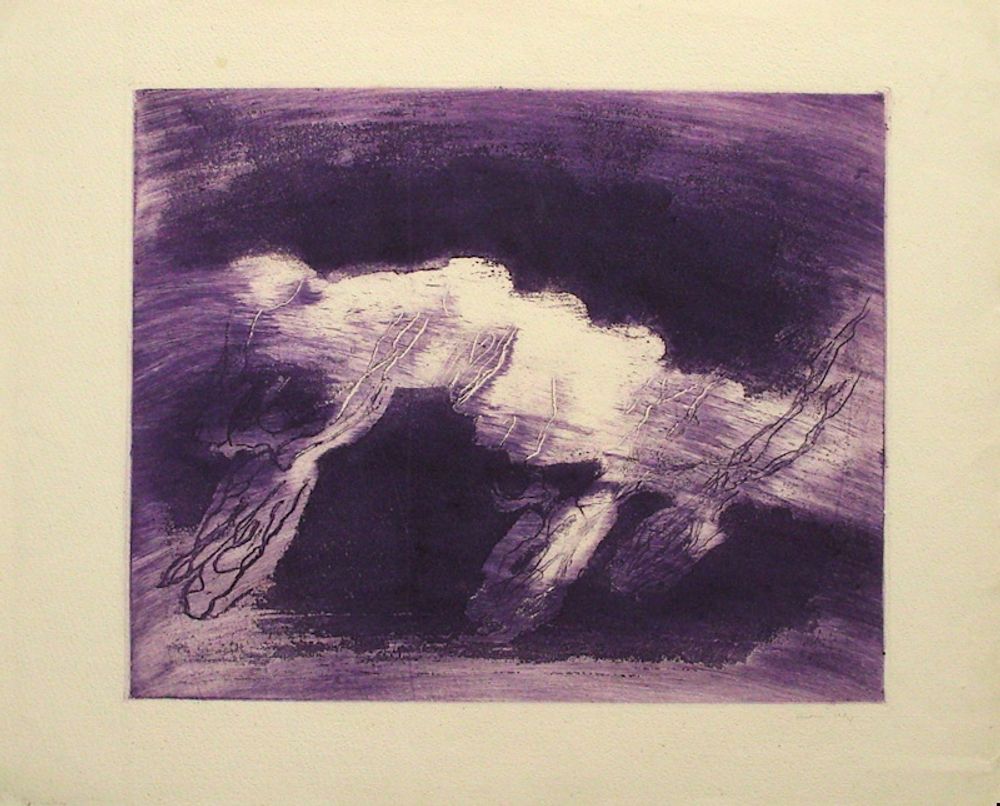 Orage violet