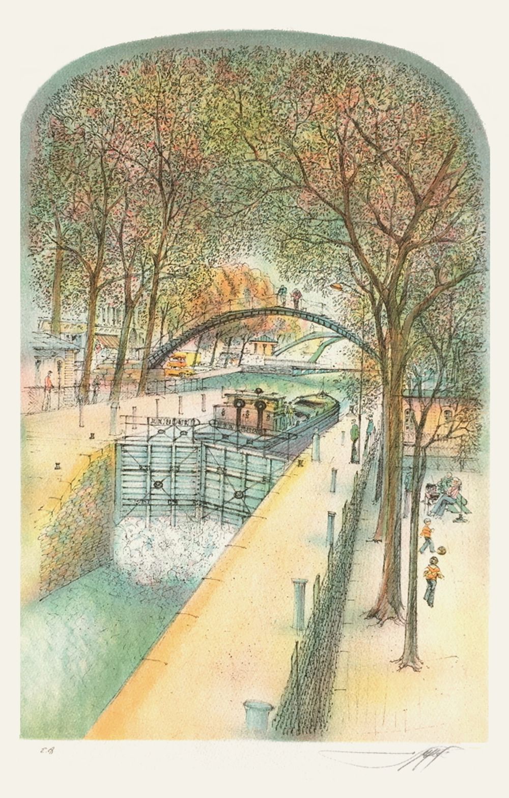 Paris - Le Canal Saint Martin II