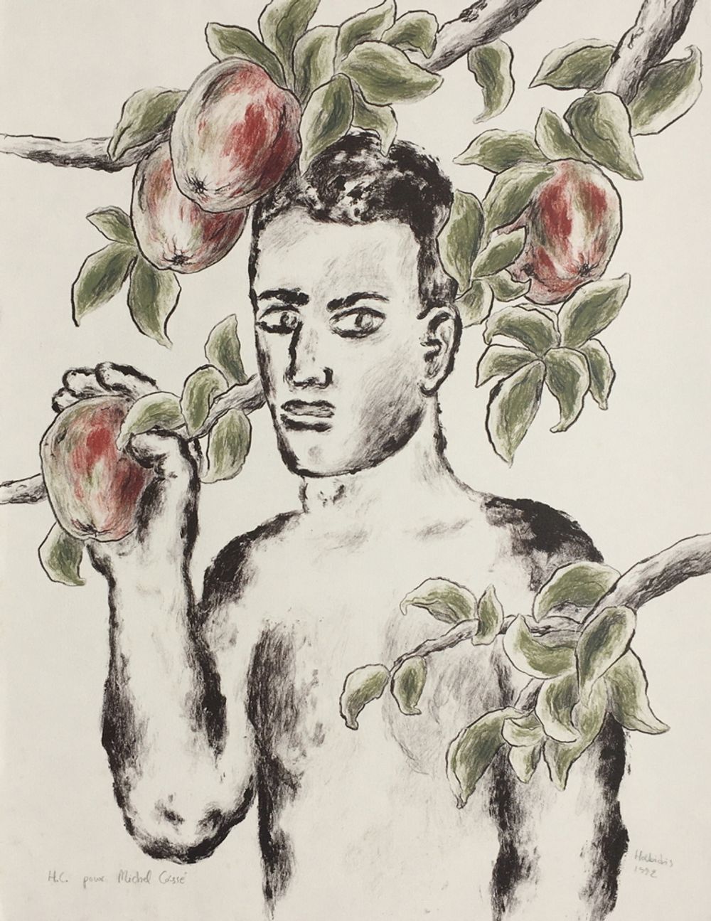 Sous le pommier