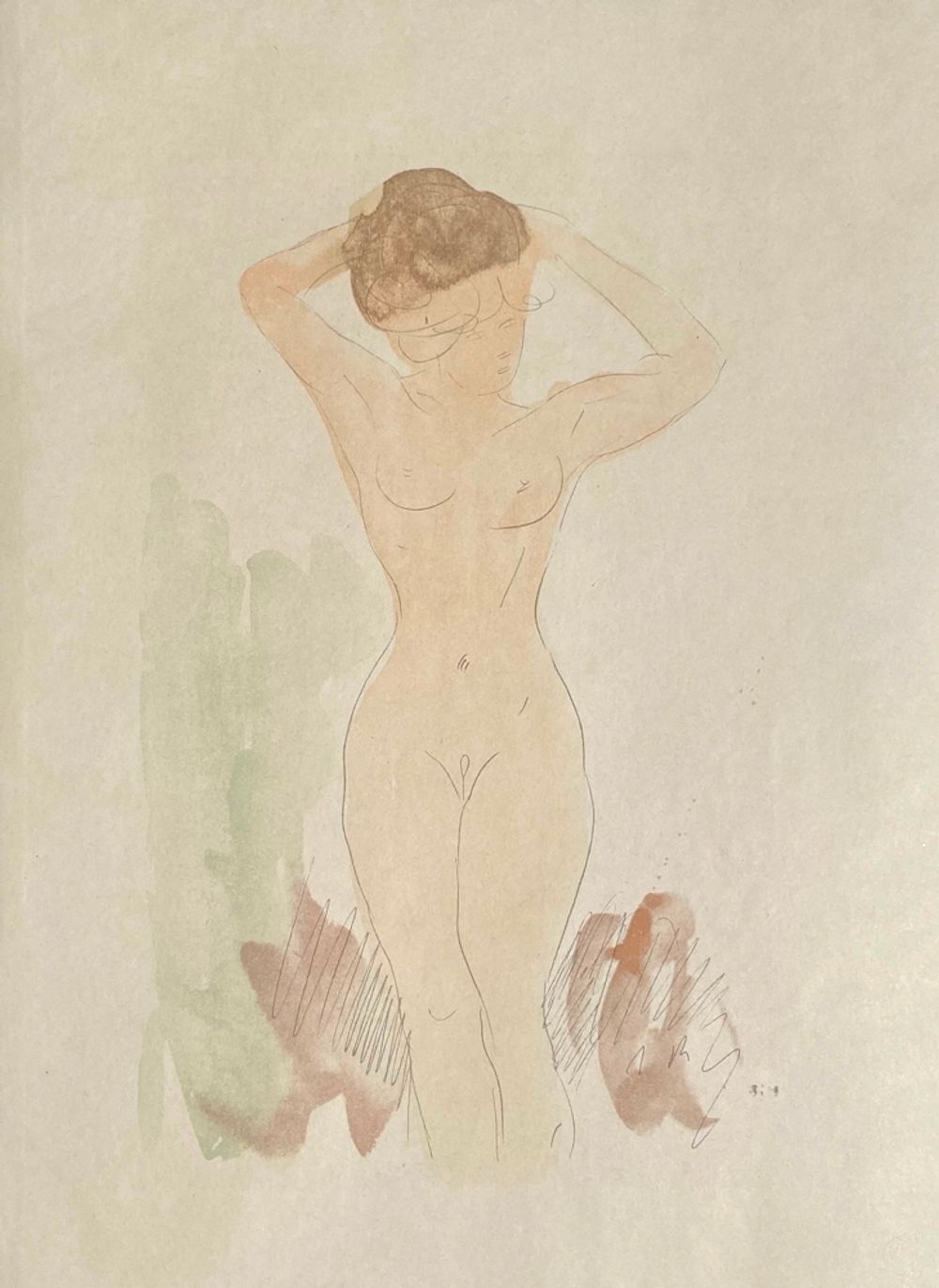 Serie Douze aquarelles IX