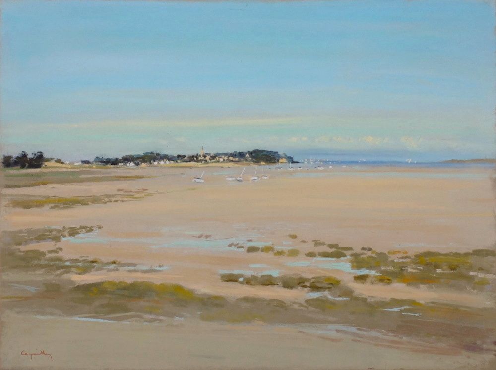 Marée basse en Bretagne
