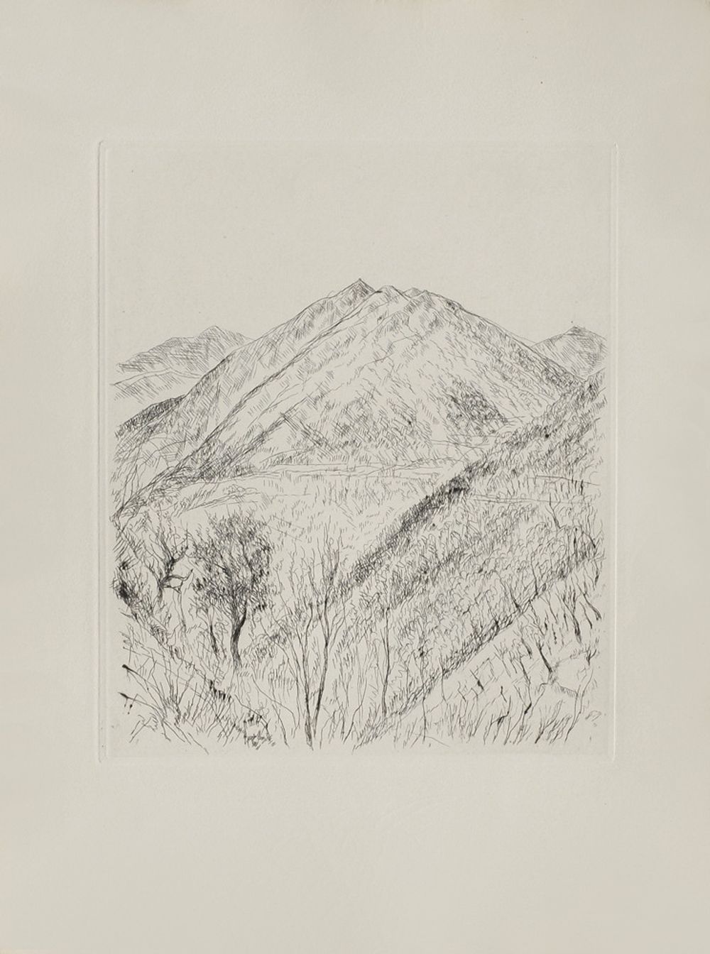 Les Géorgiques - Paysage de montagne