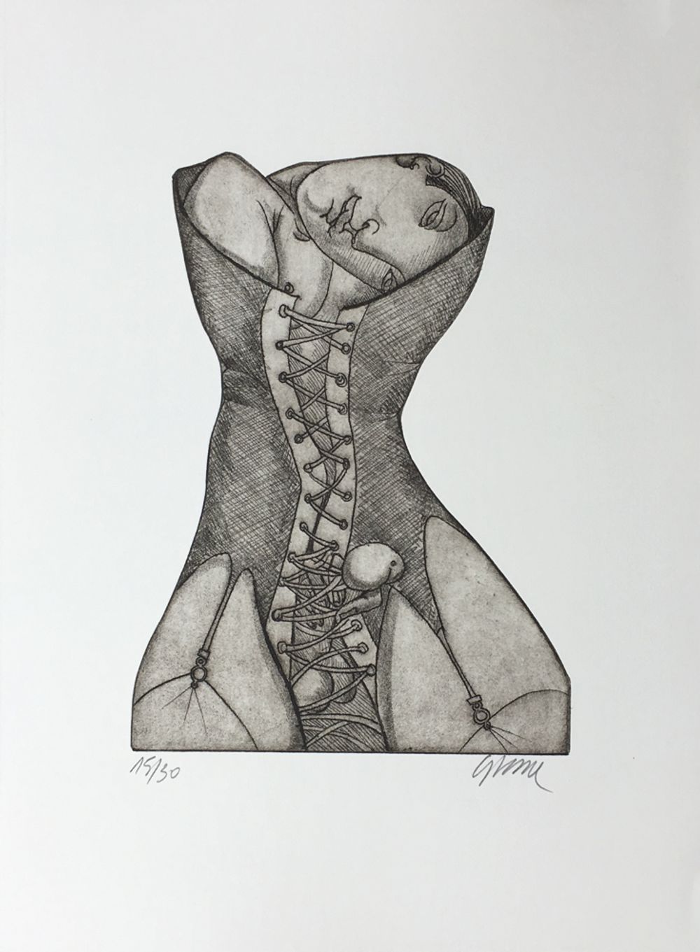 Homme corset