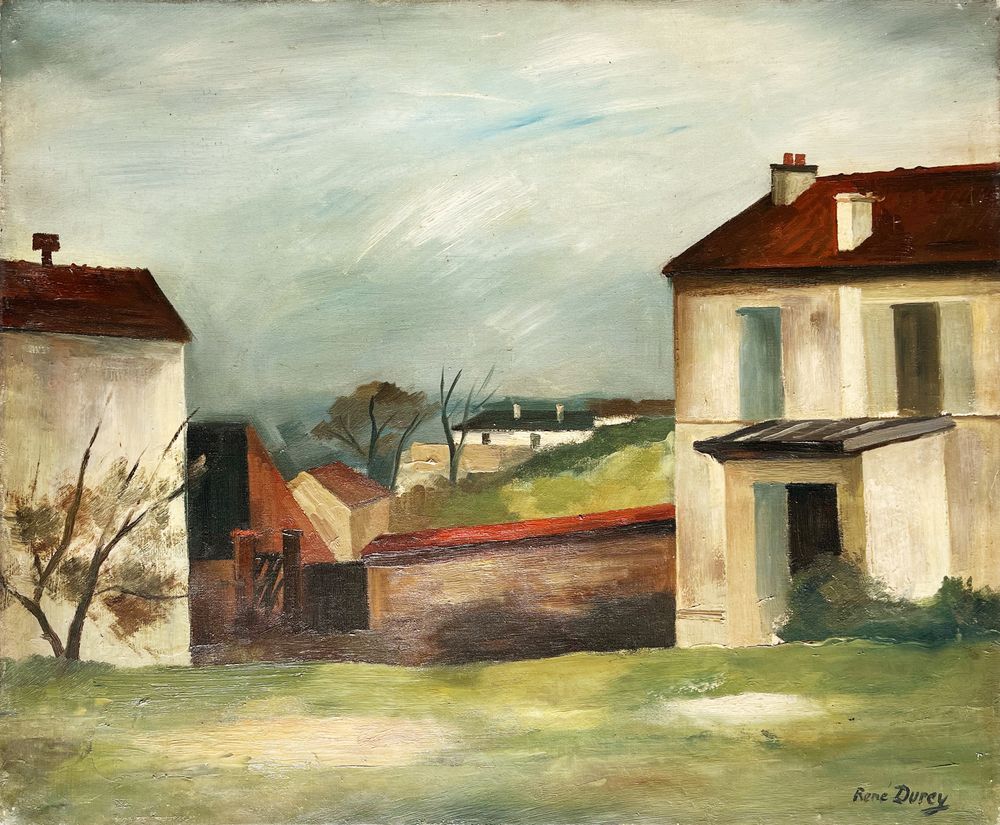 Paysage urbain à Meudon (?)