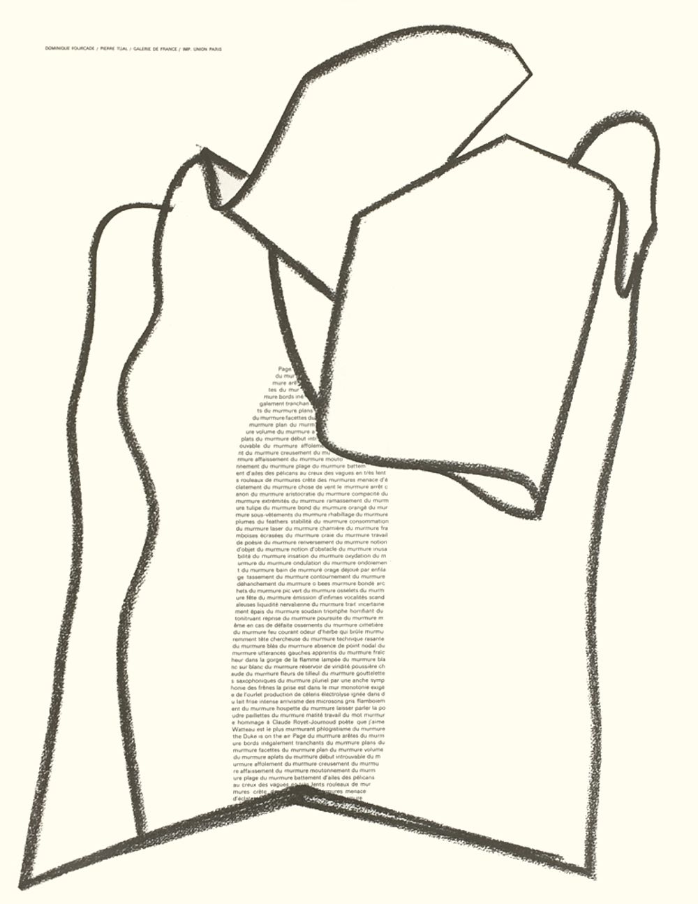 Expo - Galerie de France (Dominique Fourcade)