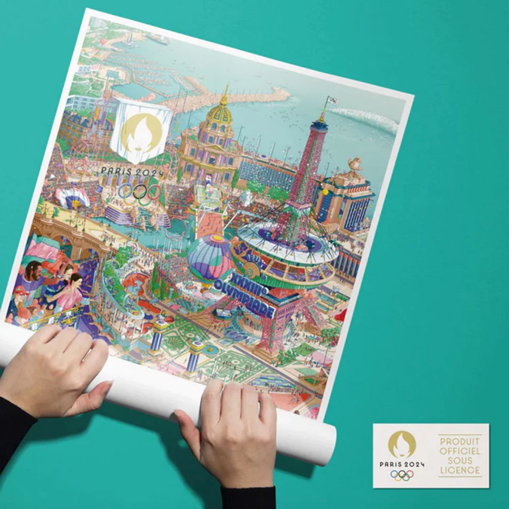 Olympics 2024 - Official poster — vue 2