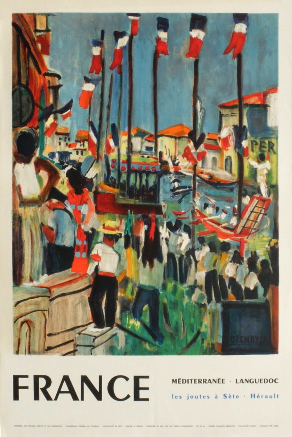 Les joutes à Sète