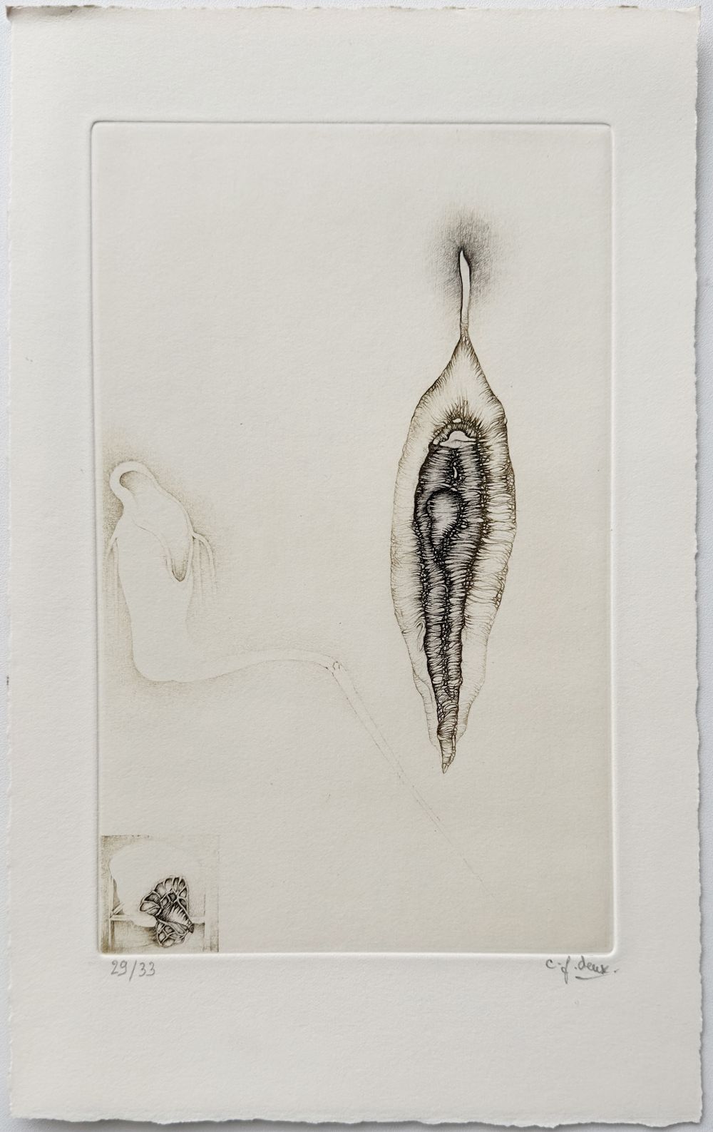 Lettres à mon double (2 gravures signées) — vue 3