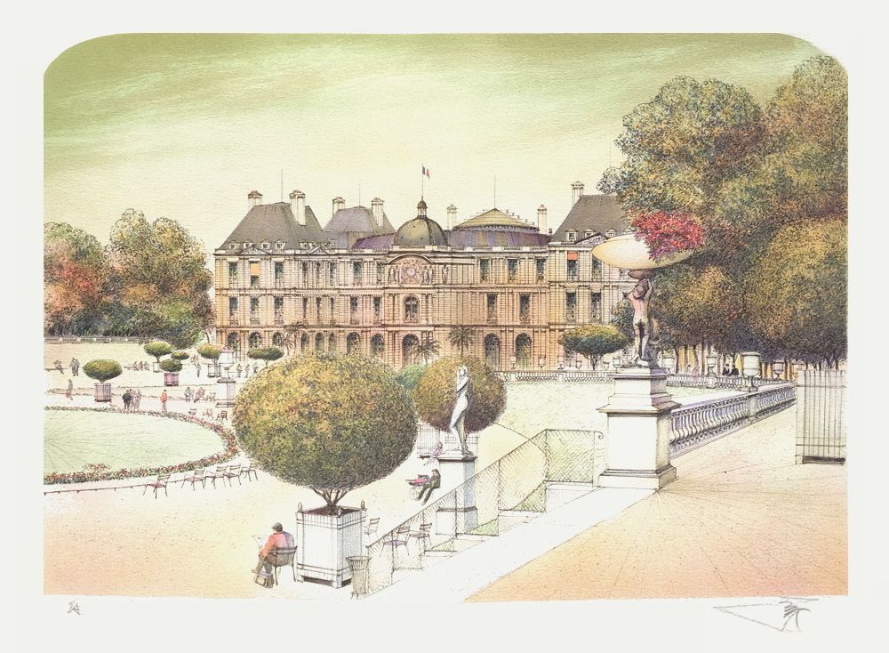 Paris - Le Palais du Sénat au Luxembourg