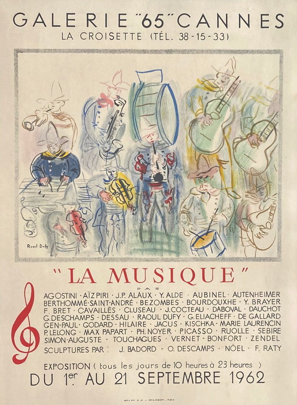 Expo 62 - Galerie 65 - Cannes