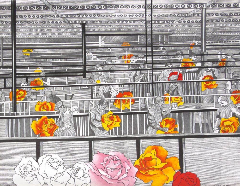 L'usinage des roses