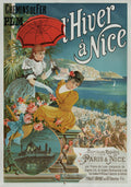Wagons-lits - PLM l'hiver à Nice d'après Hugo d'ALESI