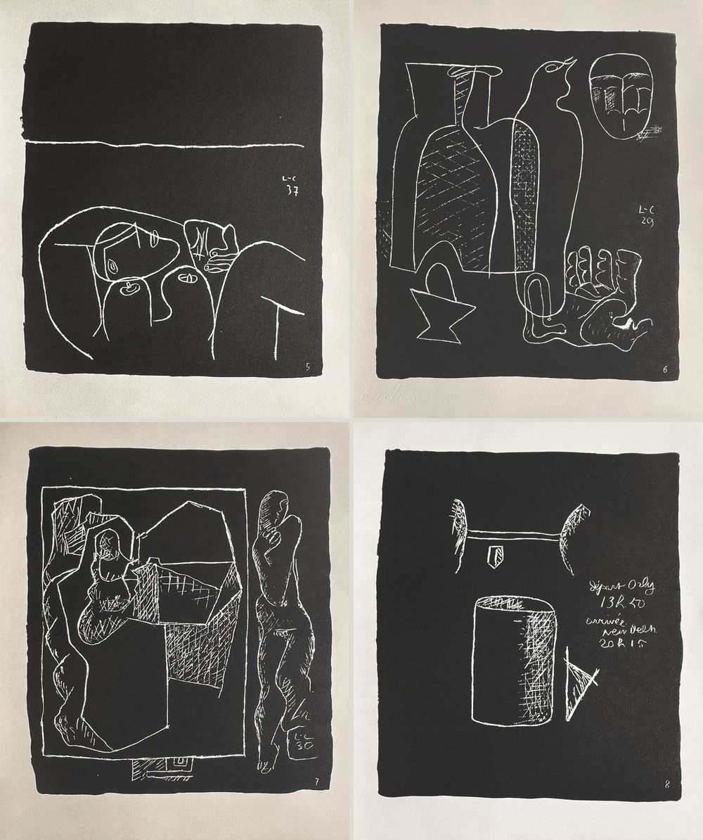 Entre-Deux (complete portfolio DELUXE - 19 lithographs) — vue 7