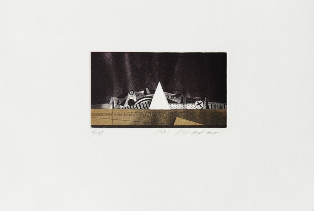 Predelles - 6 gravures signées - Texte de Roberto Sanesi — vue 6