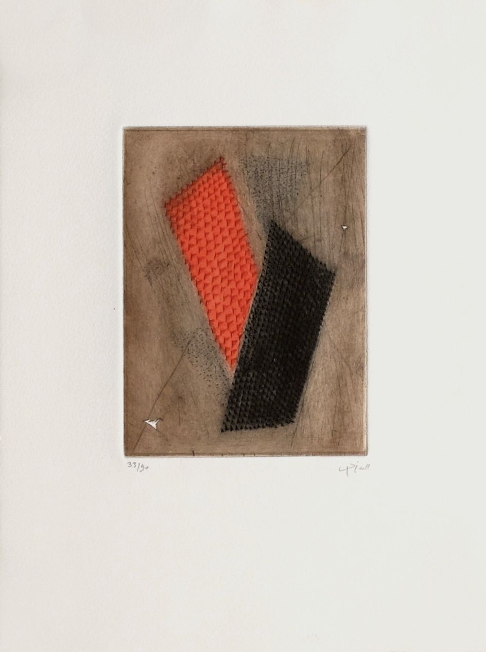 Le rouge du noir
