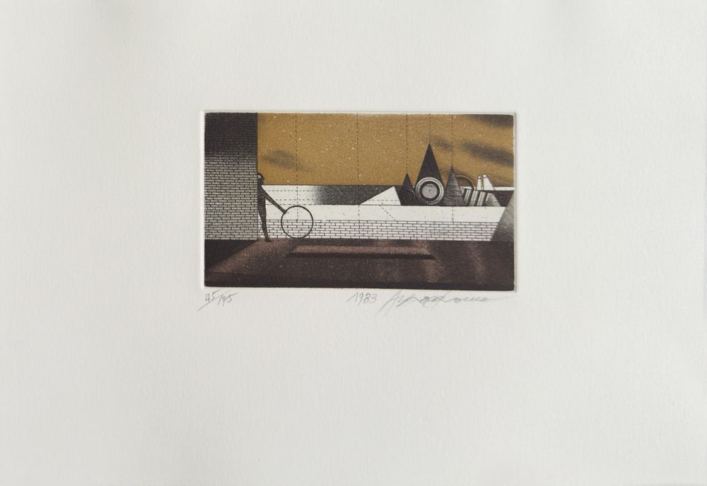 Predelles - 6 gravures signées - Texte de Roberto Sanesi — vue 3