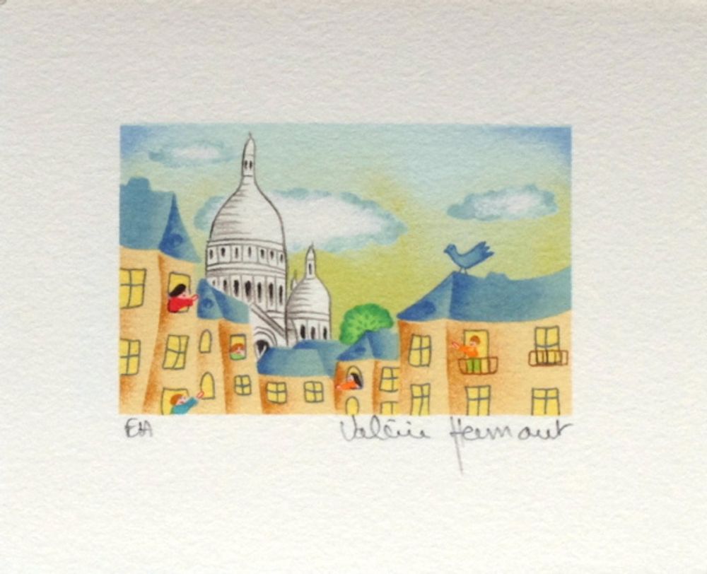 Paris, un coin de Montmartre