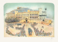 Monaco - Le Palais Princier et la relève de la garde