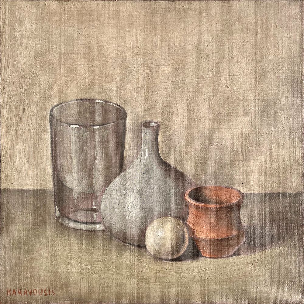 Nature morte au verre