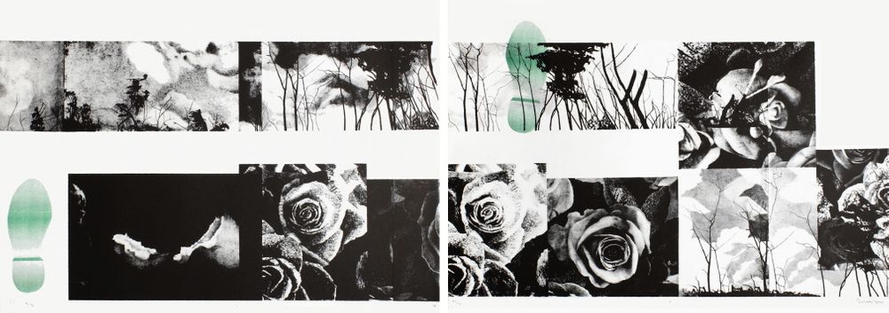 La rose (Dyptique)