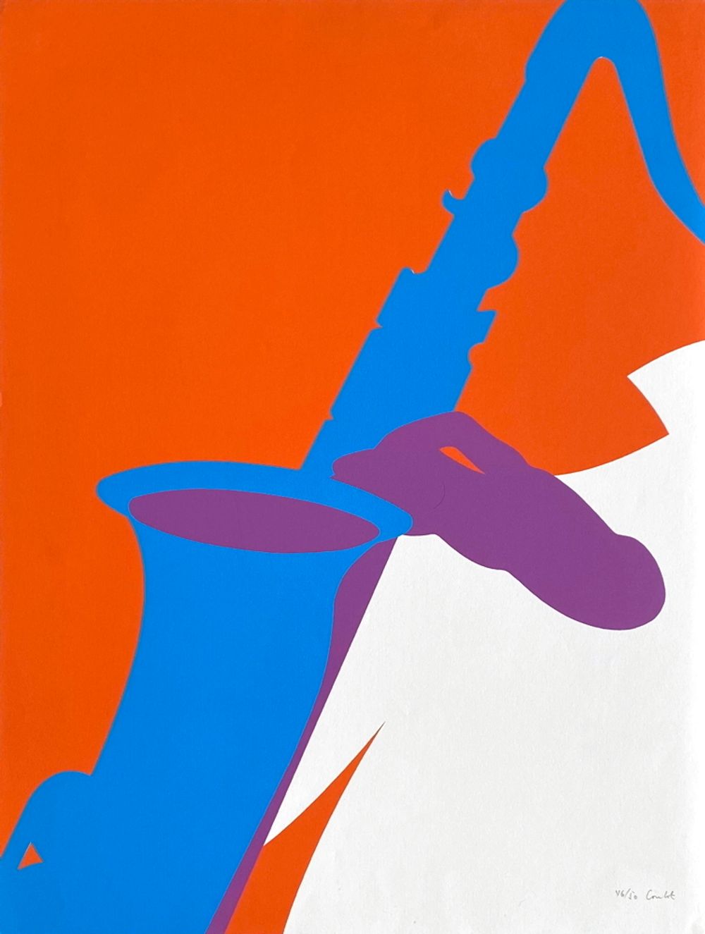 Saxophoniste (signée)