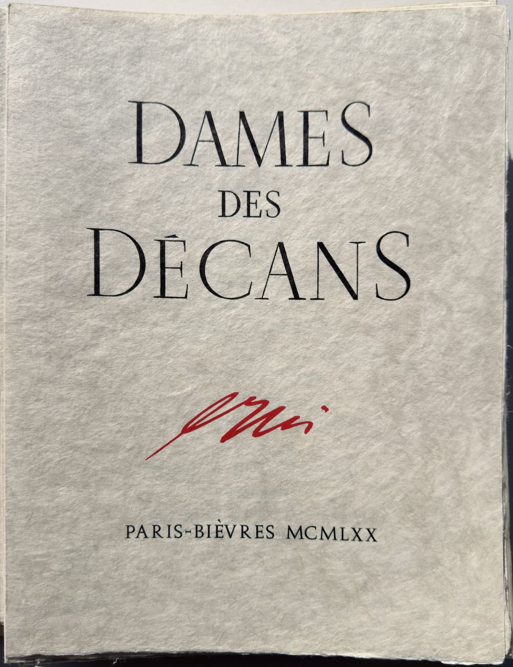 Dames des Décans (avec la suite sur Arches)