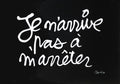 Je n'arrive pas à m'arrêter